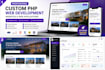 build custom PHP website or web application with admin panel