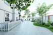 do garden front and backyard landscaping and outdoor space design