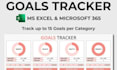 create employee and goal setting tracker spreadsheet in google sheet and excel