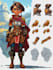make a 2d game character