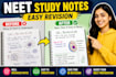 create handwritten notes diagrams and neet study content