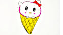 cute kids hand drawn illustrations