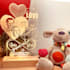 design custom acrylic led lamp with photo engraving