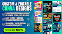 automate canva templates for bulk content using API, make or n8n