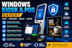 setup windows kiosk mode, pos system, digital signage or secure device lockdown