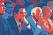 create a political or satirical cartoon