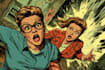 comic book illustration with comic book illustrator
