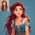 paint your portrait in disney style