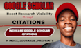 increase google scholar citation, backdate citation and h index