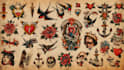 create awesome old school tattoo style design