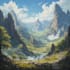 design detailed fantasy landscapes and environments