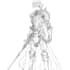 fantasy character sketch for you