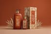 create modern product packaging design with dieline
