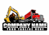 make creative excavation and construction company logo