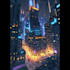 make futuristic cyberpunk, sci fi city for you