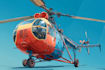 draw helicopter , airplane , aircraft , into a vector cartoon
