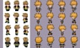 do pixel art animation 2d sprite sheet pixel art character 2d pixel game art