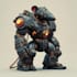design sci fi mecha and robot concept art