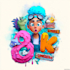 draw cartoon character with bold and modern style