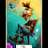 design cartoon illustration with creative and fun concept