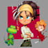 draw cartoon character with fun and dynamic style
