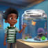 create children character and fantasy character illustration