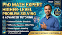be your expert tutor for calculus, statistics and differential equations
