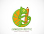 make a unique chameleon and wildlife logo