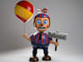 create high quality 3d character renders