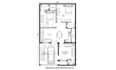 autocad 2d house plan and floor plan design