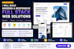 build a modern responsive full stack website and web application with pro