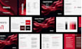 design a modern saas brand identity for tech startups