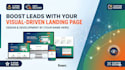 build a modern responsive landing page website