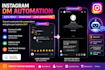 setup instagram auto dm bot using manychat for your business