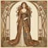 do illustrations in art nouveau style