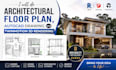 do architectural floor plan, autocad drawing and twinmotion 3d rendering