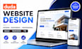 design build or redesign a professional duda website using duda website builder