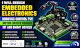 design embedded electronic robotics control motor driver boards lot, smart devic