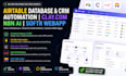 setup database with airtable, smartsuite, stackby, smartsheet