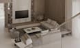 renovate rough house interior, furniture layout for small apartment,glb building