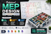 design electrical layout lighting and power plan