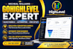 create a high converting gohighlevel funnel, website