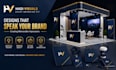 design backdrop, trade show booth and exhibition stand