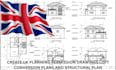 create UK planning permission drawings loft conversion plans and structural plan