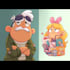 create cartoon mascot design for brand identity