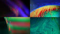 create custom abstract liquid bubble loop background animation