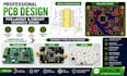 do pcb design, pcb layout, and circuit schematic design, rf pcb, led pcb