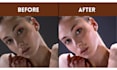 do high end photo retouching and skin smoothing