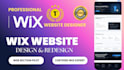 redesign wix website design wix website design redesign website wix website SEO