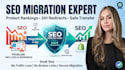 migrate website to shopify with SEO migration 301 redirects URL mapping
